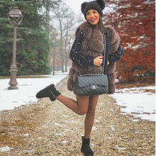 Load image into Gallery viewer, FURSARCAR Real Natural Fur Vest Women Fox Fur Coat 2025 New Luxury Female Fur Jacket Warm Thick Long Winter Fur Vest Waistcoat