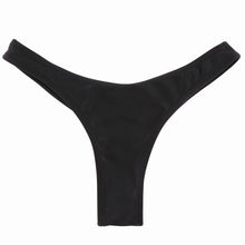 Load image into Gallery viewer, Swimwear Women Briefs Bikini Bottom Side Ties Brazilian Thong Swimsuit Classic Cut Bottoms Bikini Swim Short Ladies Swimsuit 1pc