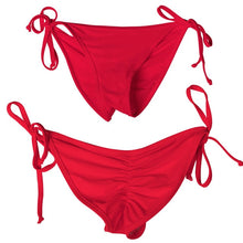 Load image into Gallery viewer, Swimwear Women Briefs Bikini Bottom Side Ties Brazilian Thong Swimsuit Classic Bottoms Biquini Swim Short Ladies Swimsuit 8Color