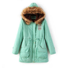 Load image into Gallery viewer, 2025 New Parkas Female Women Winter Coat Thickening Cotton Winter Jacket Womens Outwear Parkas for Women Winter
