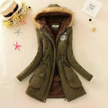 Load image into Gallery viewer, 2025 New Parkas Female Women Winter Coat Thickening Cotton Winter Jacket Womens Outwear Parkas for Women Winter