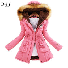 Load image into Gallery viewer, 2025 New Parkas Female Women Winter Coat Thickening Cotton Winter Jacket Womens Outwear Parkas for Women Winter