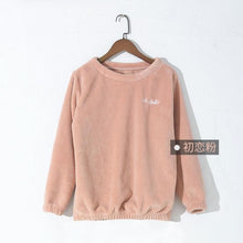 Load image into Gallery viewer, Winter Flannel Sleep Bottoms Long Pants Thick Warm Casual Home Wear Casual Pyjama Trousers Soft Loose Trouser Sleepwear