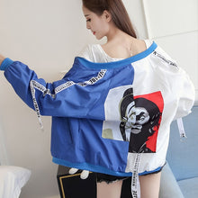 Load image into Gallery viewer, Jackets Women 2025 New Women's Basic Jacket Fashion Thin Girl Windbreaker Outwear Bomber Female Baseball Women Men Coat